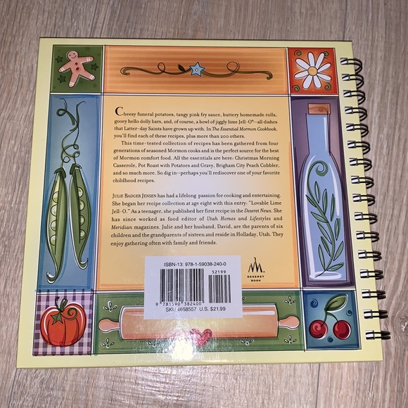 The Essential Mormon spiral hardback Cookbook - Picture 2 of 5